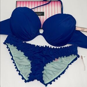 🏖NEW VICTORIA SECRET SWIMSUIT SET 36D / Small